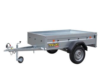 600kg Remorque Trigano NLC 2012, Flèche Rabattable + Roue de Jockey