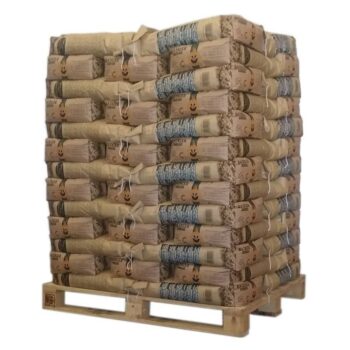 65 Sacs Bois de Granulés Badger – Palette de 65 Sacs de 15 kg